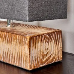 Hofstein Francillon Tischleuchte Chrom, Braun, Holzoptik, 1-flammig 17 Hofstein Francillon Tischleuchte Chrom, Braun, Holzoptik, 1-flammig -Günstiges Tischlampen Geschäft francillon tischleuchte h3616048 5