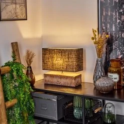 Hofstein Francillon Tischleuchte Chrom, Braun, Holzoptik, 1-flammig 18 Hofstein Francillon Tischleuchte Chrom, Braun, Holzoptik, 1-flammig -Günstiges Tischlampen Geschäft francillon tischleuchte h3616048 6