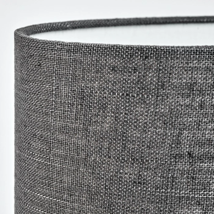 Hofstein Francillon Tischleuchte Chrom, Braun, Holzoptik, 1-flammig 5 Hofstein Francillon Tischleuchte Chrom, Braun, Holzoptik, 1-flammig – Bild 3