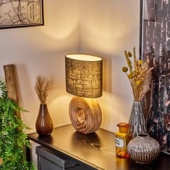 Hofstein Francillon Tischleuchte Chrom, Braun, Holzoptik, 1-flammig 18 Hofstein Francillon Tischleuchte Chrom, Braun, Holzoptik, 1-flammig -Günstiges Tischlampen Geschäft francillon tischleuchte h3616239 6