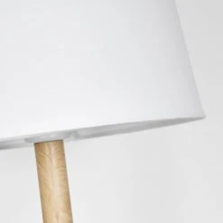 Hofstein Frecheiro Tischleuchte Weiß, Naturfarben, 1-flammig -Günstiges Tischlampen Geschäft frecheiro tischleuchte h3600573 2