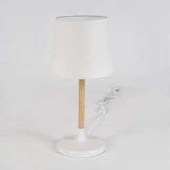 Hofstein Frecheiro Tischleuchte Weiß, Naturfarben, 1-flammig -Günstiges Tischlampen Geschäft frecheiro tischleuchte h3600573 4