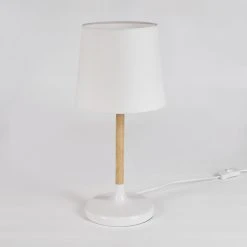 Hofstein Frecheiro Tischleuchte Weiß, Naturfarben, 1-flammig -Günstiges Tischlampen Geschäft frecheiro tischleuchte h3600573 7