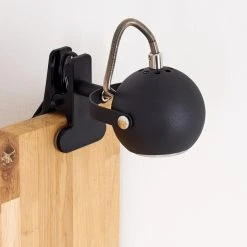 Hofstein Gadmen Klemmleuchte Chrom, Schwarz, 1-flammig -Günstiges Tischlampen Geschäft gadmen klemmleuchte h3362792 6