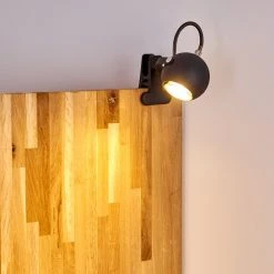 Hofstein Gadmen Klemmleuchte Chrom, Schwarz, 1-flammig -Günstiges Tischlampen Geschäft gadmen klemmleuchte h3362792 7