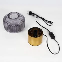 Hofstein Gallo Tischleuchte Messing, Gold, 1-flammig -Günstiges Tischlampen Geschäft gallo tischleuchte h3407431 4