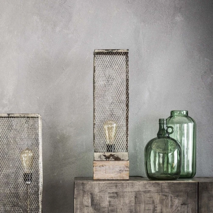 Hofstein Garnwerd Tischleuchte Rostfarben, 1-flammig 4 Hofstein Garnwerd Tischleuchte Rostfarben, 1-flammig – Bild 2