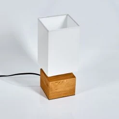 Hofstein Geneva Tischleuchte Holz hell, 1-flammig -Günstiges Tischlampen Geschäft geneva tischleuchte h3386927 7