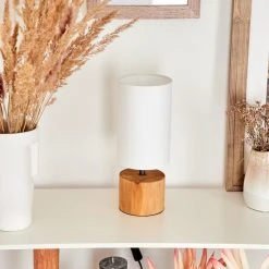 Hofstein Geneva Tischleuchte Naturfarben, 1-flammig -Günstiges Tischlampen Geschäft geneva tischleuchte h3564547 10