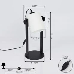 Hofstein Gibralter Tischleuchte Schwarz, 1-flammig 17 Hofstein Gibralter Tischleuchte Schwarz, 1-flammig -Günstiges Tischlampen Geschäft gibralter tischleuchte h3397893 3