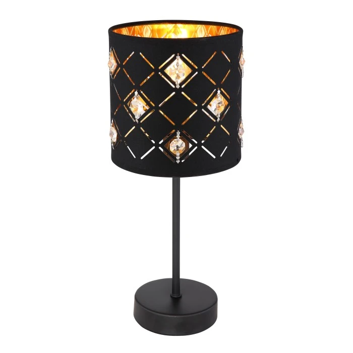 Globo ABBEY Tischleuchte Schwarz, 1-flammig 3 Globo ABBEY Tischleuchte Schwarz, 1-flammig