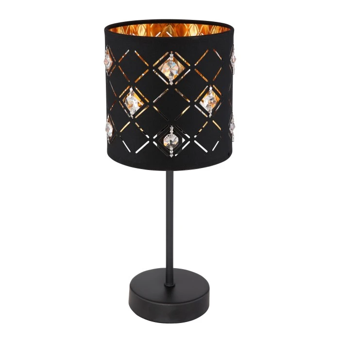 Globo ABBEY Tischleuchte Schwarz, 1-flammig 4 Globo ABBEY Tischleuchte Schwarz, 1-flammig – Bild 2