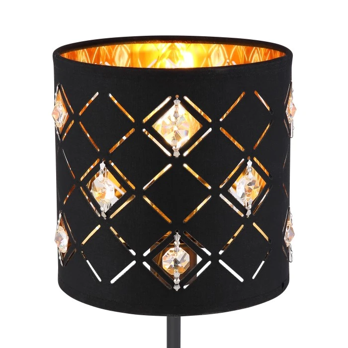 Globo ABBEY Tischleuchte Schwarz, 1-flammig 6 Globo ABBEY Tischleuchte Schwarz, 1-flammig – Bild 4