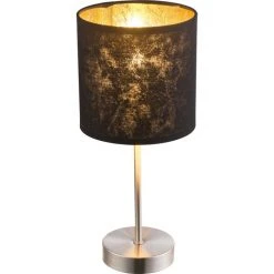 Globo AMY Tischleuchte Nickel-Matt, 1-flammig