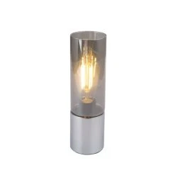 Globo ANNIKA Tischleuchte Grau, 1-flammig