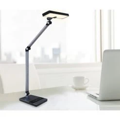 Globo DALLY Tischleuchte LED Schwarz, 1-flammig