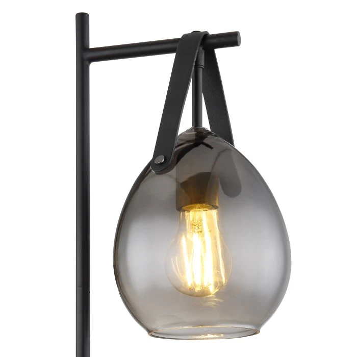 Globo DIETHILD Tischleuchte Schwarz, 1-flammig 5 Globo DIETHILD Tischleuchte Schwarz, 1-flammig – Bild 3