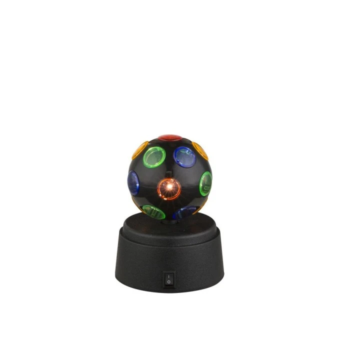 Globo DISCO Tischleuchte LED Schwarz, 1-flammig 3 Globo DISCO Tischleuchte LED Schwarz, 1-flammig
