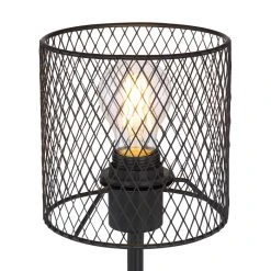 Globo DOPS Tischleuchte Schwarz, 1-flammig 9 Globo DOPS Tischleuchte Schwarz, 1-flammig -Günstiges Tischlampen Geschäft globo dops tischleuchte 15395t1 2