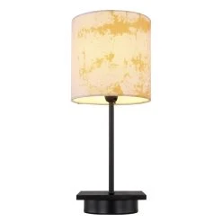 Globo ENGELBERT Tischleuchte Schwarz, 1-flammig -Günstiges Tischlampen Geschäft globo engelbert tischleuchte 15580t 3