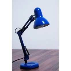 Globo Famous Schreibtischleuchte Blau, 1-flammig 11 Globo Famous Schreibtischleuchte Blau, 1-flammig -Günstiges Tischlampen Geschäft globo famous schreibtischleuchte 24883 3