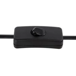 Globo FINCA Tischleuchte Schwarz, Naturfarben, 1-flammig -Günstiges Tischlampen Geschäft globo finca tischleuchte 15557t 2