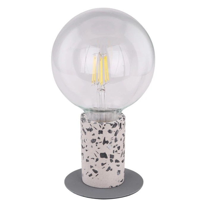 Globo FLECKI Tischleuchte Grau, 1-flammig 5 Globo FLECKI Tischleuchte Grau, 1-flammig – Bild 3