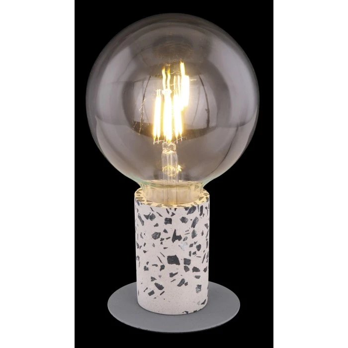 Globo FLECKI Tischleuchte Grau, 1-flammig 7 Globo FLECKI Tischleuchte Grau, 1-flammig – Bild 5