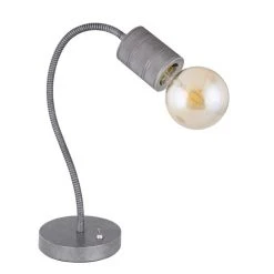 Globo FREDDY Tischleuchte Altsilber, 1-flammig -Günstiges Tischlampen Geschäft globo freddy tischleuchte 54036 1t 1