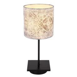 Globo GABRIELE Tischleuchte Schwarz, 1-flammig -Günstiges Tischlampen Geschäft globo gabriele tischleuchte 15581t 3