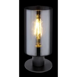 Globo HADERA Tischleuchte Schwarz, 1-flammig -Günstiges Tischlampen Geschäft globo hadera tischleuchte 15465t 3