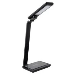 Globo HEKLA Tischleuchte LED Schwarz, 1-flammig -Günstiges Tischlampen Geschäft globo hekla tischleuchte 58339swc 2