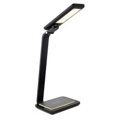 Globo HEKLA Tischleuchte LED Schwarz, 1-flammig -Günstiges Tischlampen Geschäft globo hekla tischleuchte 58339swc 8