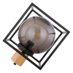 Globo HILKO Tischleuchte Schwarz, 1-flammig 11 Globo HILKO Tischleuchte Schwarz, 1-flammig -Günstiges Tischlampen Geschäft globo hilko tischleuchte 33814t 2