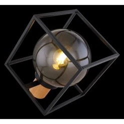 Globo HILKO Tischleuchte Schwarz, 1-flammig 13 Globo HILKO Tischleuchte Schwarz, 1-flammig -Günstiges Tischlampen Geschäft globo hilko tischleuchte 33814t 4