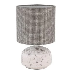 Globo IGA Tischleuchte Grau, Weiß, 1-flammig -Günstiges Tischlampen Geschäft globo iga tischleuchte 21624 2