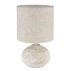 Globo IGA Tischleuchte Weiß, 1-flammig -Günstiges Tischlampen Geschäft globo iga tischleuchte 21625 2