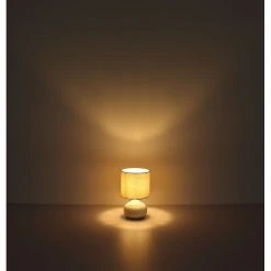 Globo IGA Tischleuchte Weiß, 1-flammig -Günstiges Tischlampen Geschäft globo iga tischleuchte 21625 4