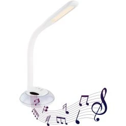 Globo ISOLDE Tischleuchte LED Wei&szlig;, 1-flammig, Farbwechsler -Günstiges Tischlampen Geschäft globo isolde tischleuchte 58409 12