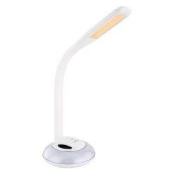 Globo ISOLDE Tischleuchte LED Wei&szlig;, 1-flammig, Farbwechsler -Günstiges Tischlampen Geschäft globo isolde tischleuchte 58409 3