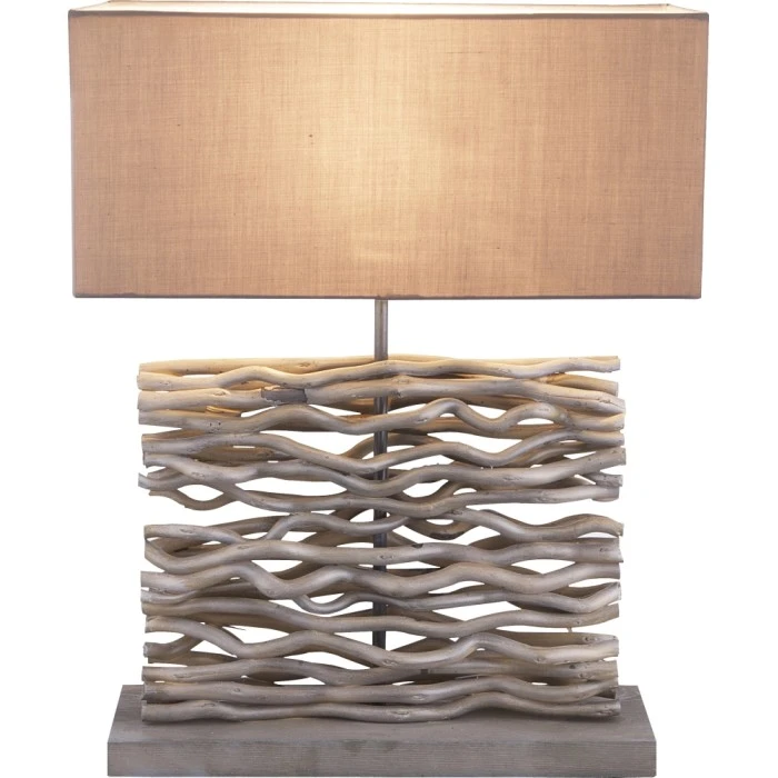 Globo Jamie Tischleuchte Grau, 1-flammig 4 Globo Jamie Tischleuchte Grau, 1-flammig – Bild 2