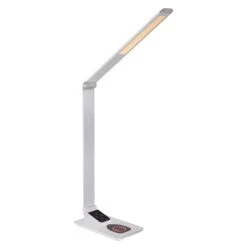 Globo JANINE Tischleuchte LED Silber, 1-flammig -Günstiges Tischlampen Geschäft globo janine tischleuchte 58404 3