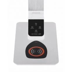 Globo JANINE Tischleuchte LED Silber, 1-flammig -Günstiges Tischlampen Geschäft globo janine tischleuchte 58404 6