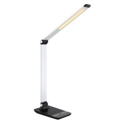 Globo KABIRA Tischleuchte LED Silber, 1-flammig 12 Globo KABIRA Tischleuchte LED Silber, 1-flammig -Günstiges Tischlampen Geschäft globo kabira tischleuchte 58425s 3