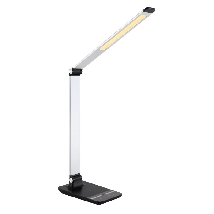 Globo KABIRA Tischleuchte LED Silber, 1-flammig 6 Globo KABIRA Tischleuchte LED Silber, 1-flammig – Bild 4