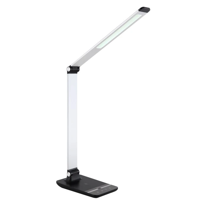 Globo KABIRA Tischleuchte LED Silber, 1-flammig 7 Globo KABIRA Tischleuchte LED Silber, 1-flammig – Bild 5