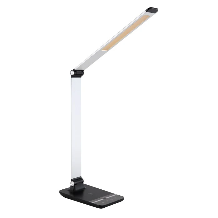 Globo KABIRA Tischleuchte LED Silber, 1-flammig 8 Globo KABIRA Tischleuchte LED Silber, 1-flammig – Bild 6