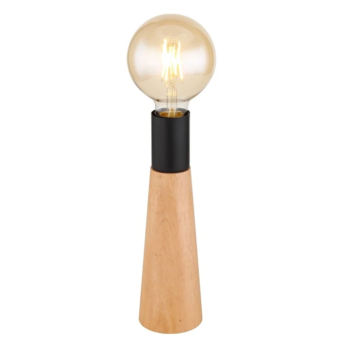 Globo KIRA Tischleuchte Dunkelbraun, 1-flammig 3 Globo KIRA Tischleuchte Dunkelbraun, 1-flammig