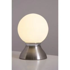 Globo Kitty Tischleuchte Nickel-Matt, Chrom, 1-flammig -Günstiges Tischlampen Geschäft globo kitty tischleuchte 21928 4