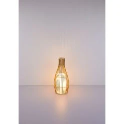 Globo LAGLIO Tischleuchte Braun, 1-flammig -Günstiges Tischlampen Geschäft globo laglio tischleuchte 25000t 4